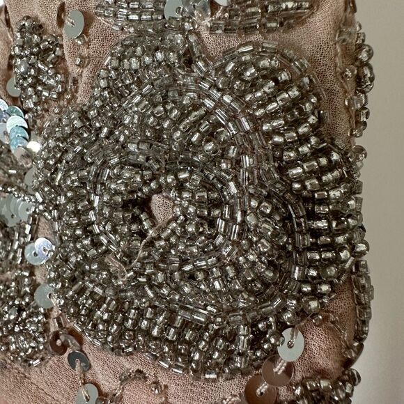 Mac Duggal | 10740 Sequin Gown With Embellished Hemline and Belt Size 2 NEW - Picture 10 of 12